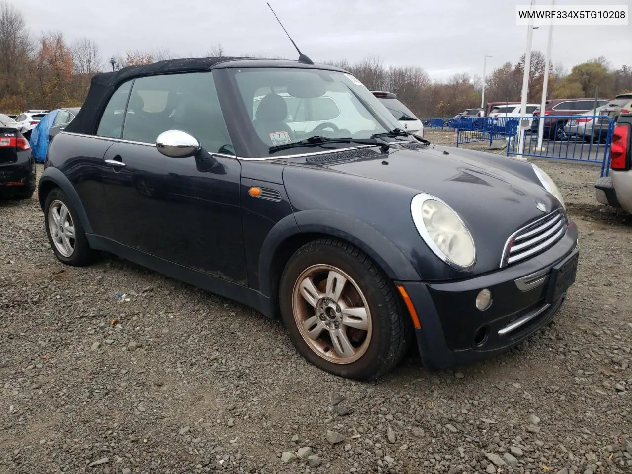 2005 Mini Cooper VIN: WMWRF334X5TG10208 Lot: 78695884