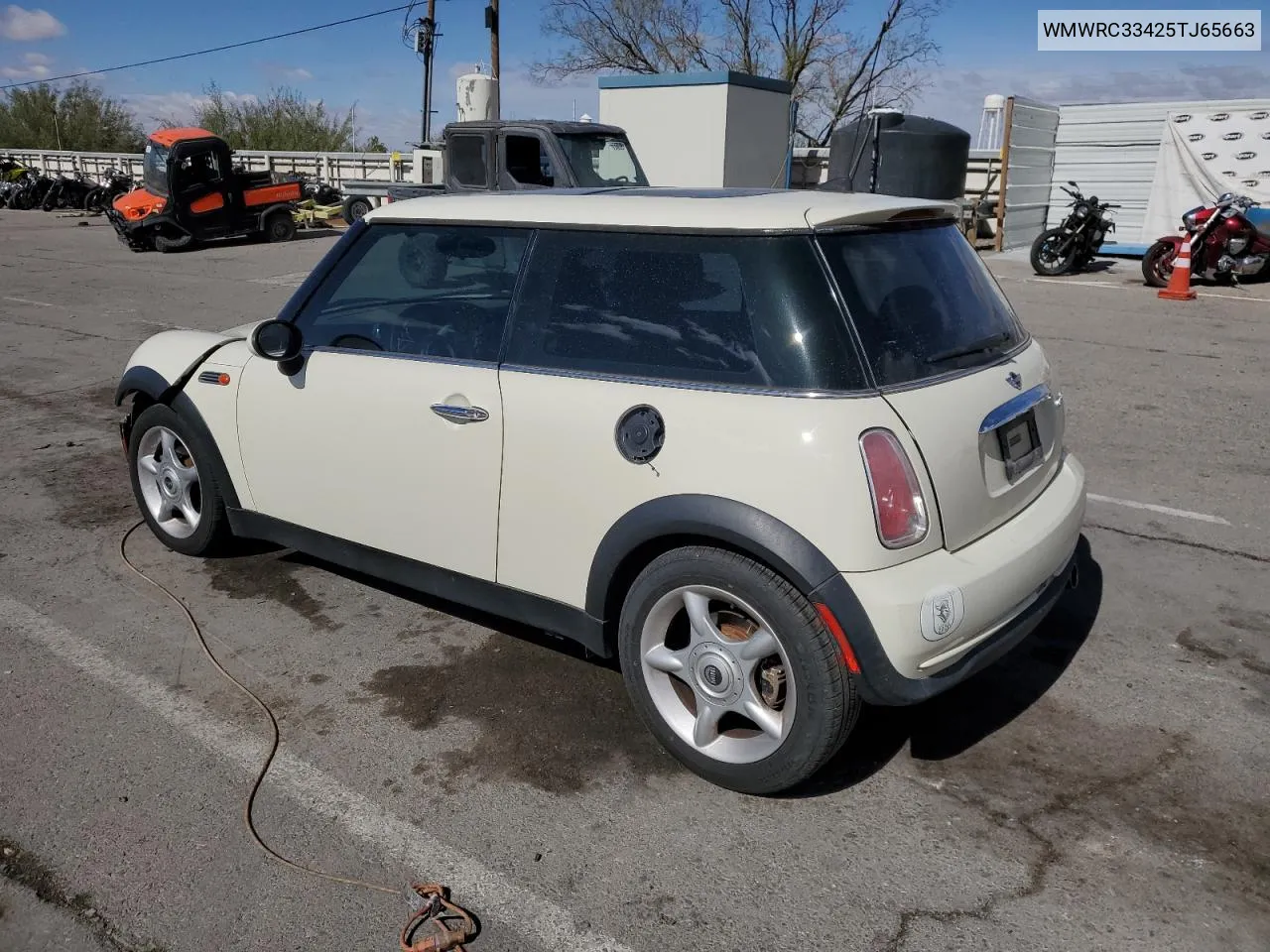 2005 Mini Cooper VIN: WMWRC33425TJ65663 Lot: 79240894