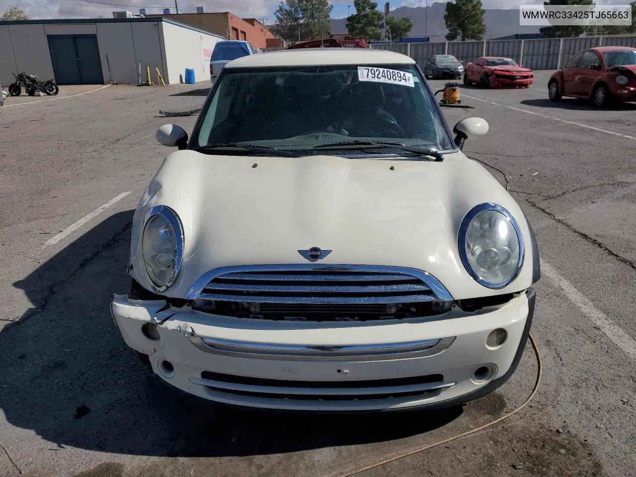 2005 Mini Cooper VIN: WMWRC33425TJ65663 Lot: 79240894