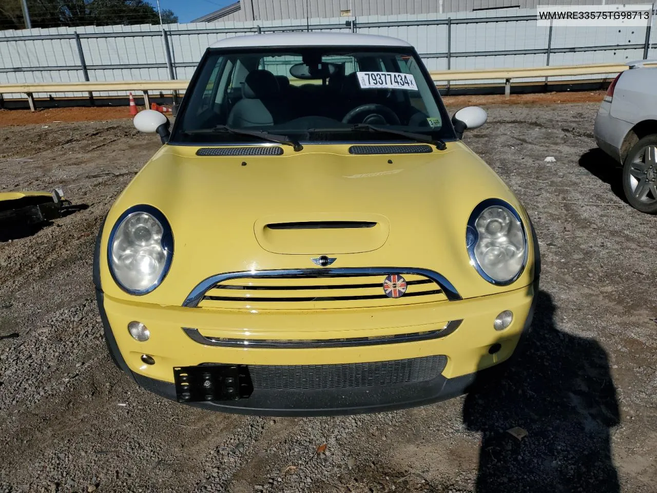 2005 Mini Cooper S VIN: WMWRE33575TG98713 Lot: 79377434