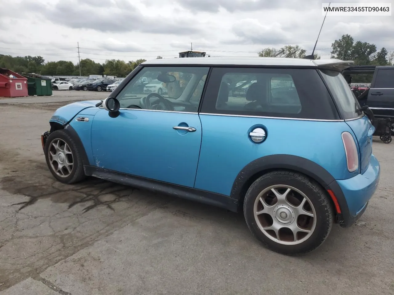 2005 Mini Cooper S VIN: WMWRE33455TD90463 Lot: 79728474