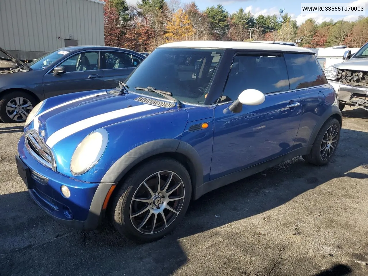 2005 Mini Cooper VIN: WMWRC33565TJ70003 Lot: 80105984