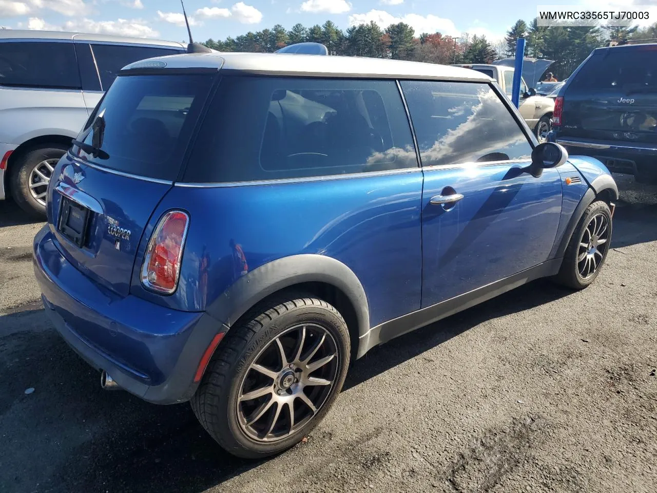 2005 Mini Cooper VIN: WMWRC33565TJ70003 Lot: 80105984