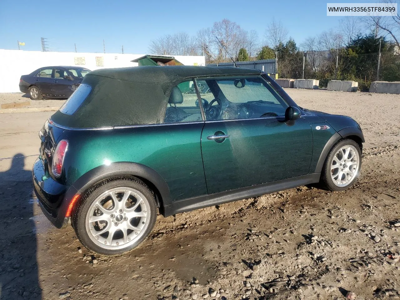 2005 Mini Cooper S VIN: WMWRH33565TF84399 Lot: 80291374