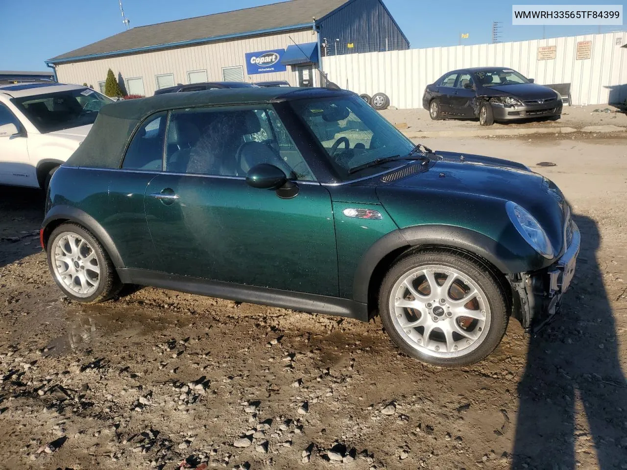 2005 Mini Cooper S VIN: WMWRH33565TF84399 Lot: 80291374