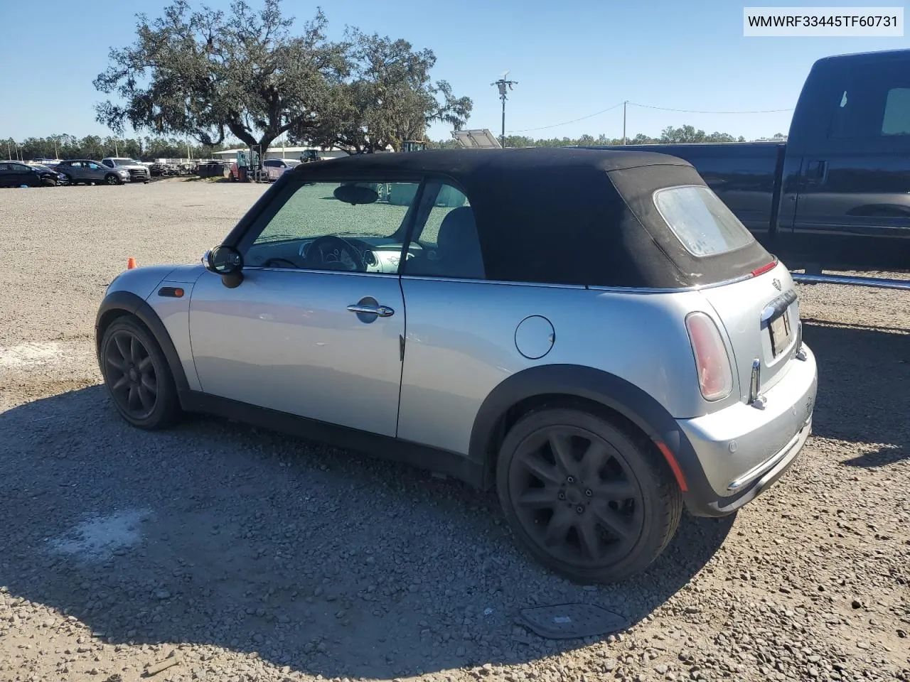 2005 Mini Cooper VIN: WMWRF33445TF60731 Lot: 80992444