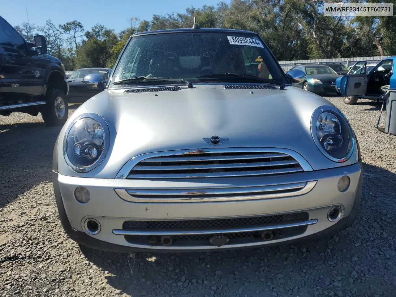 2005 Mini Cooper VIN: WMWRF33445TF60731 Lot: 80992444