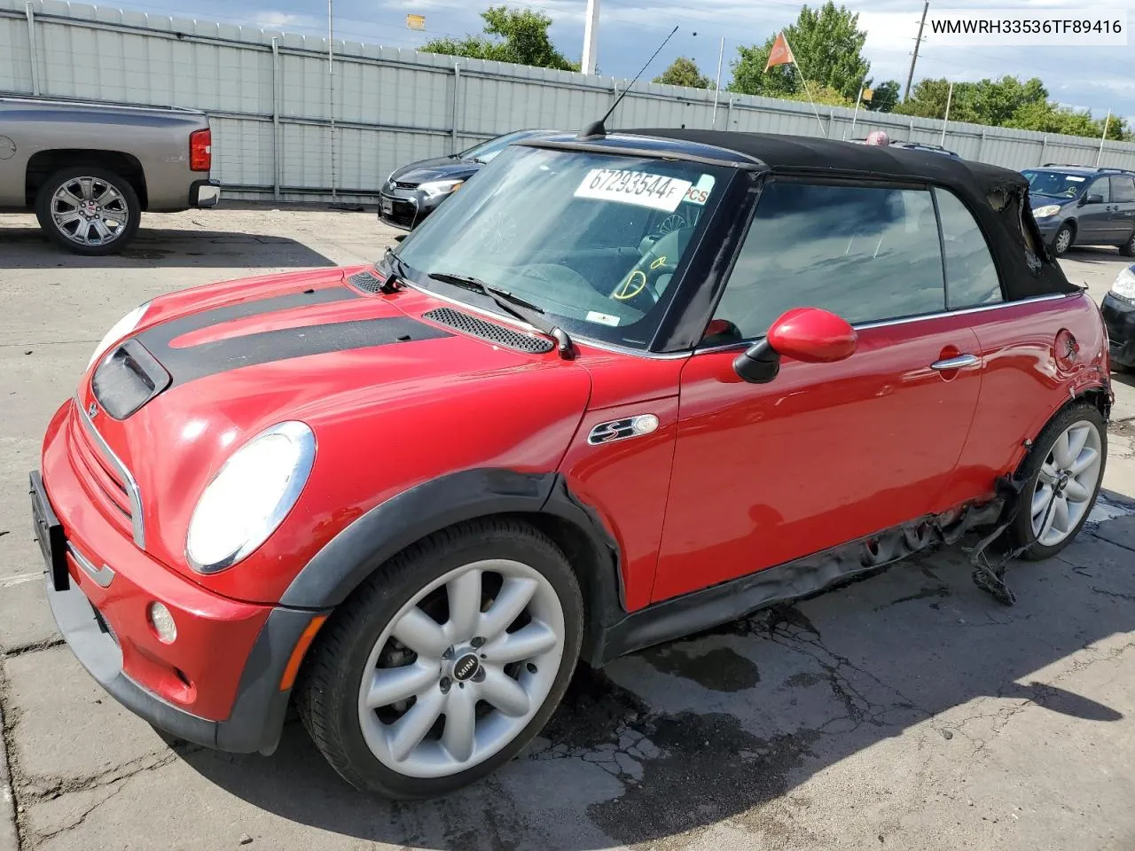 WMWRH33536TF89416 2006 Mini Cooper S