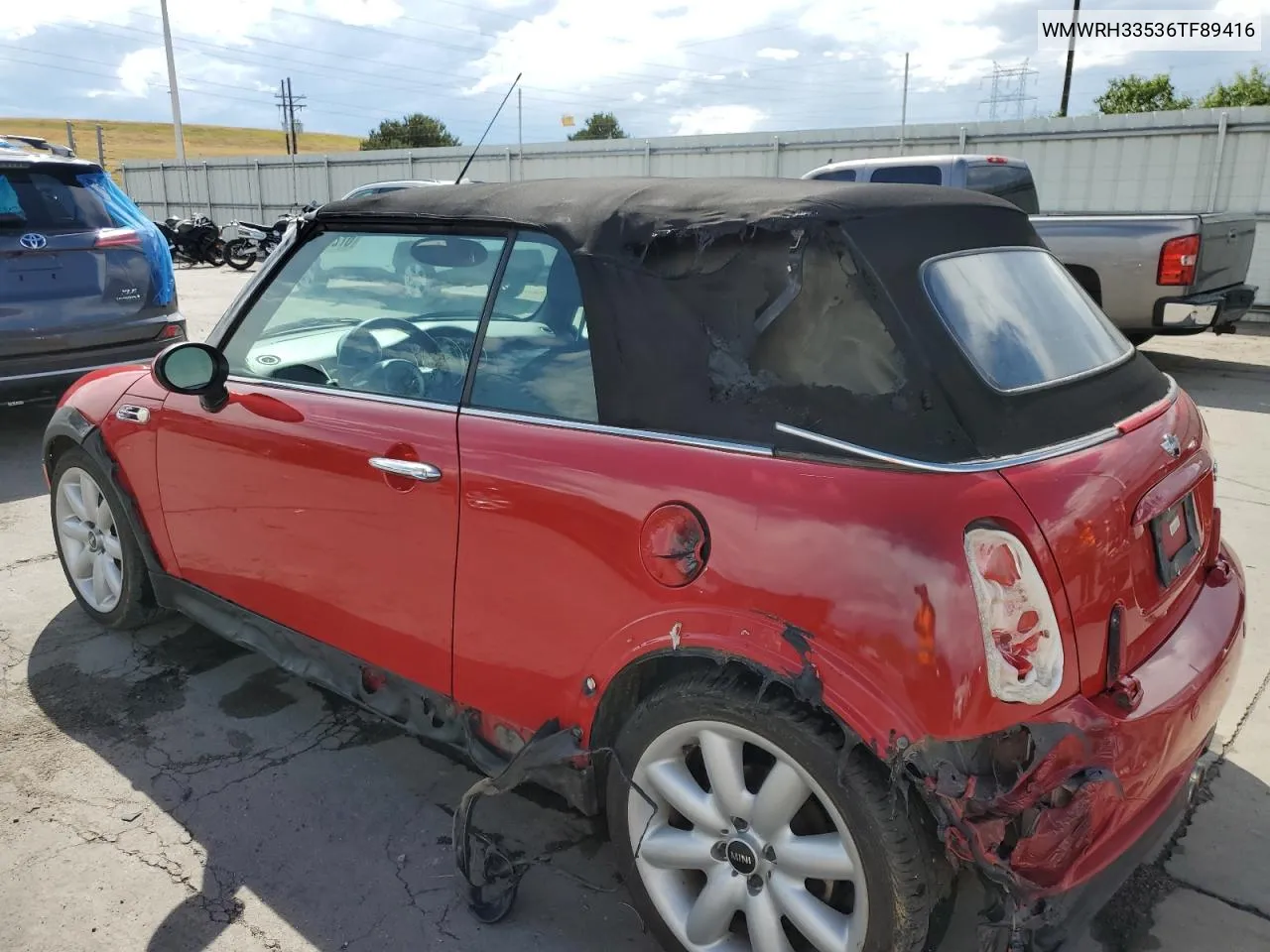 WMWRH33536TF89416 2006 Mini Cooper S