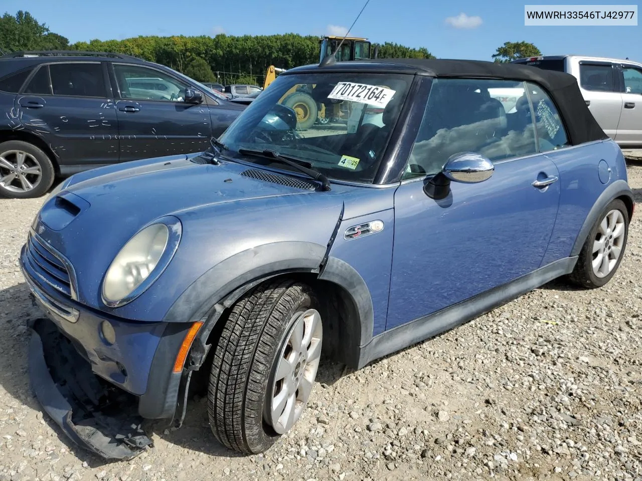 WMWRH33546TJ42977 2006 Mini Cooper S