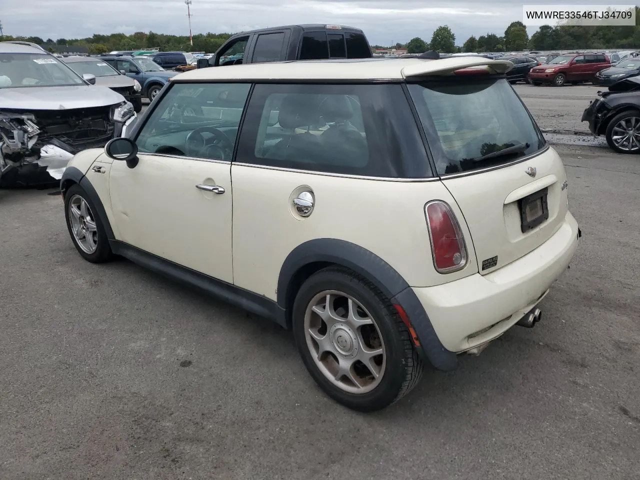 2006 Mini Cooper S VIN: WMWRE33546TJ34709 Lot: 70380634