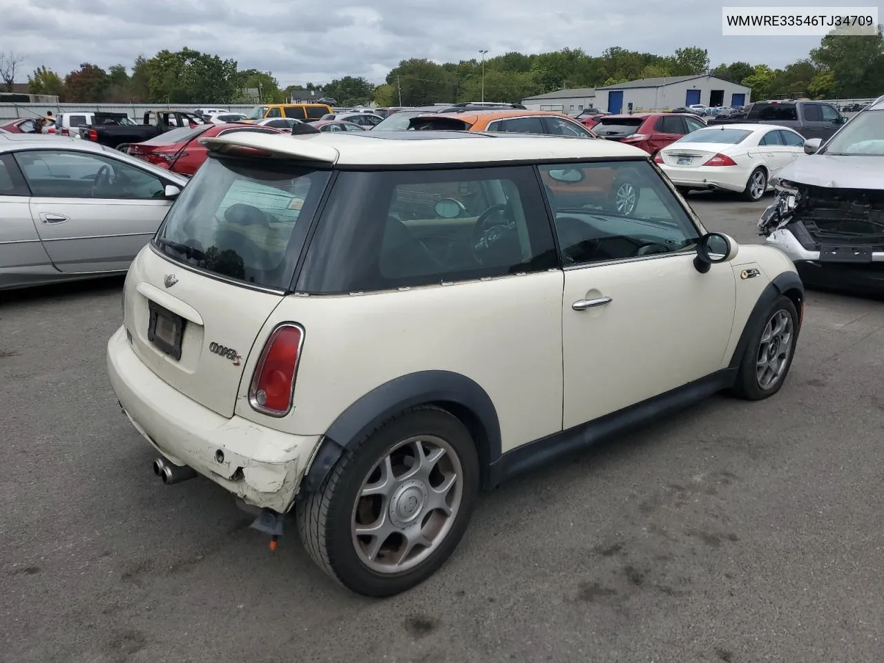 2006 Mini Cooper S VIN: WMWRE33546TJ34709 Lot: 70380634