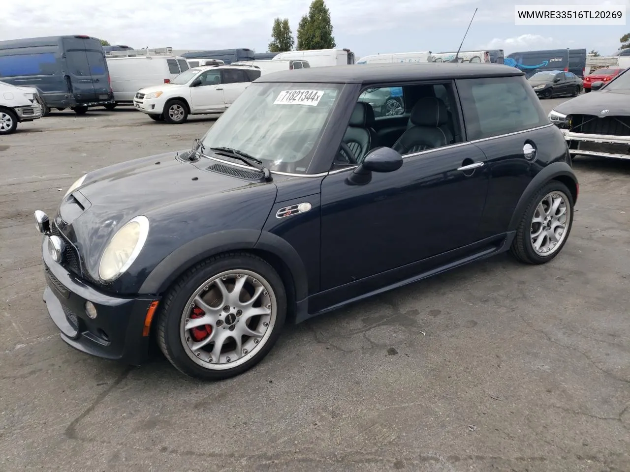 2006 Mini Cooper S VIN: WMWRE33516TL20269 Lot: 71821344