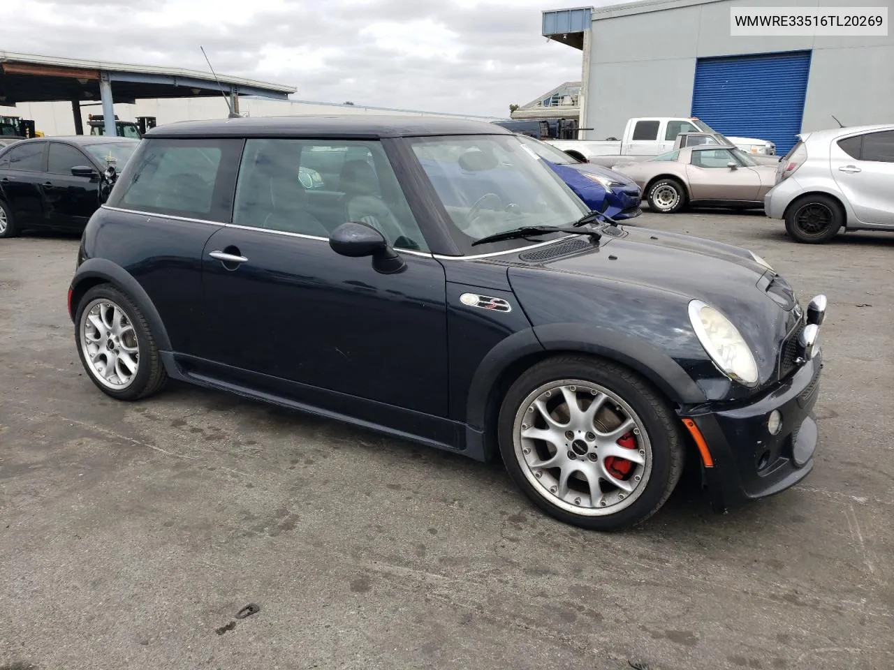 2006 Mini Cooper S VIN: WMWRE33516TL20269 Lot: 71821344