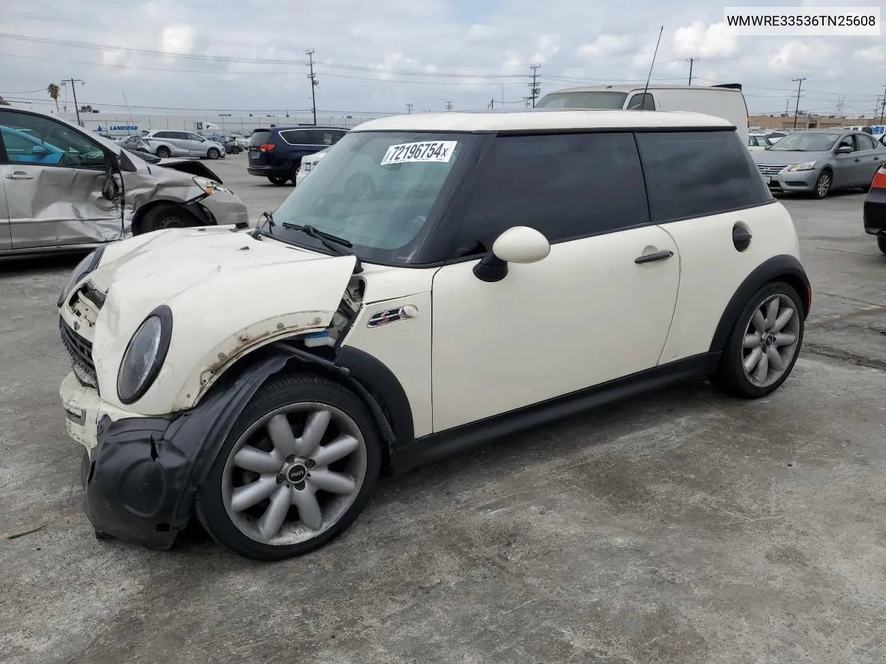 2006 Mini Cooper S VIN: WMWRE33536TN25608 Lot: 72196754