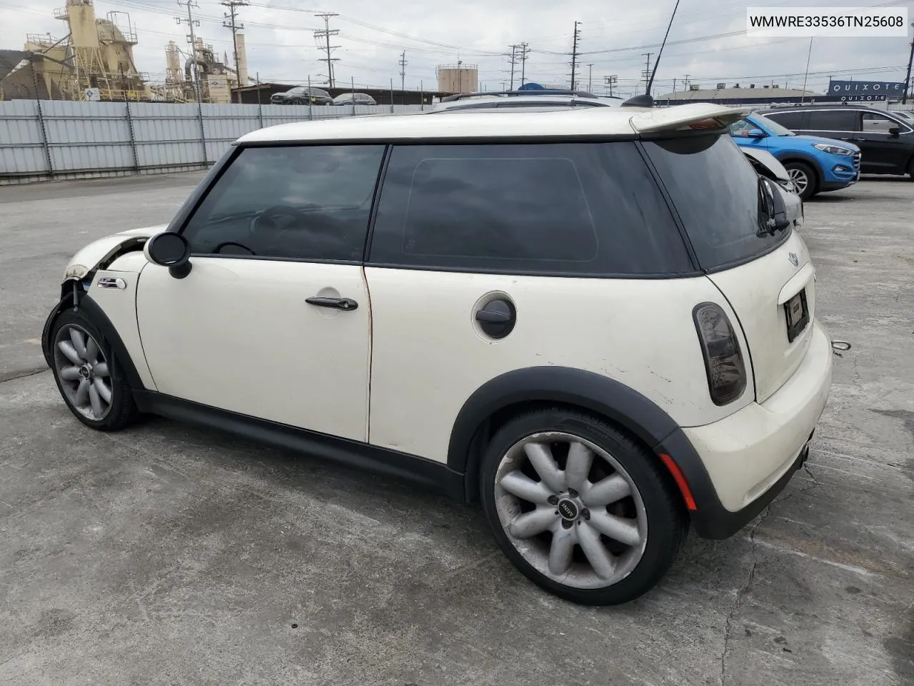 2006 Mini Cooper S VIN: WMWRE33536TN25608 Lot: 72196754