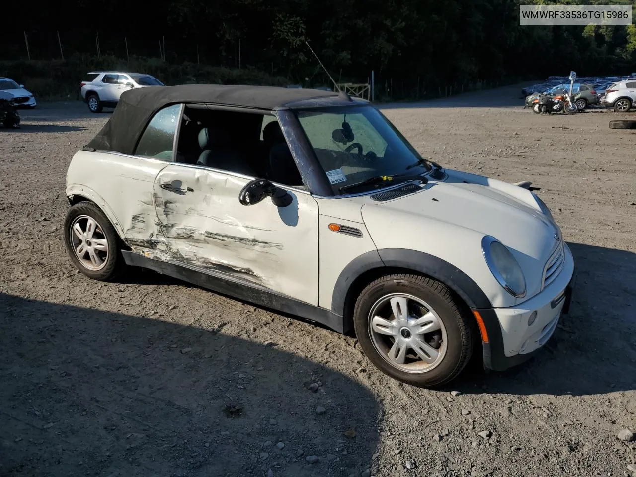 2006 Mini Cooper VIN: WMWRF33536TG15986 Lot: 72738074