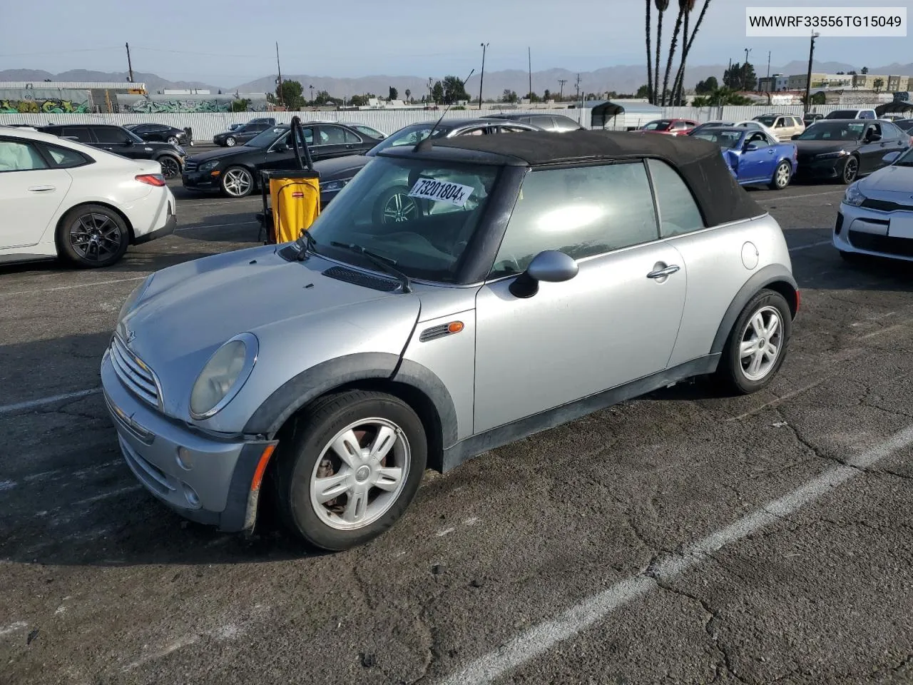 2006 Mini Cooper VIN: WMWRF33556TG15049 Lot: 73201804