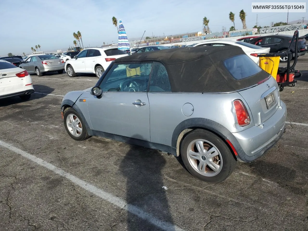 2006 Mini Cooper VIN: WMWRF33556TG15049 Lot: 73201804