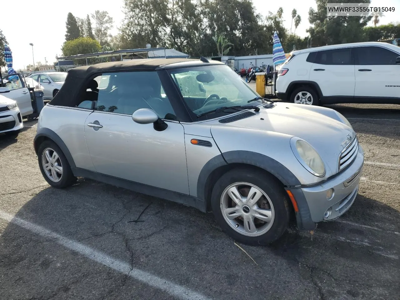 2006 Mini Cooper VIN: WMWRF33556TG15049 Lot: 73201804