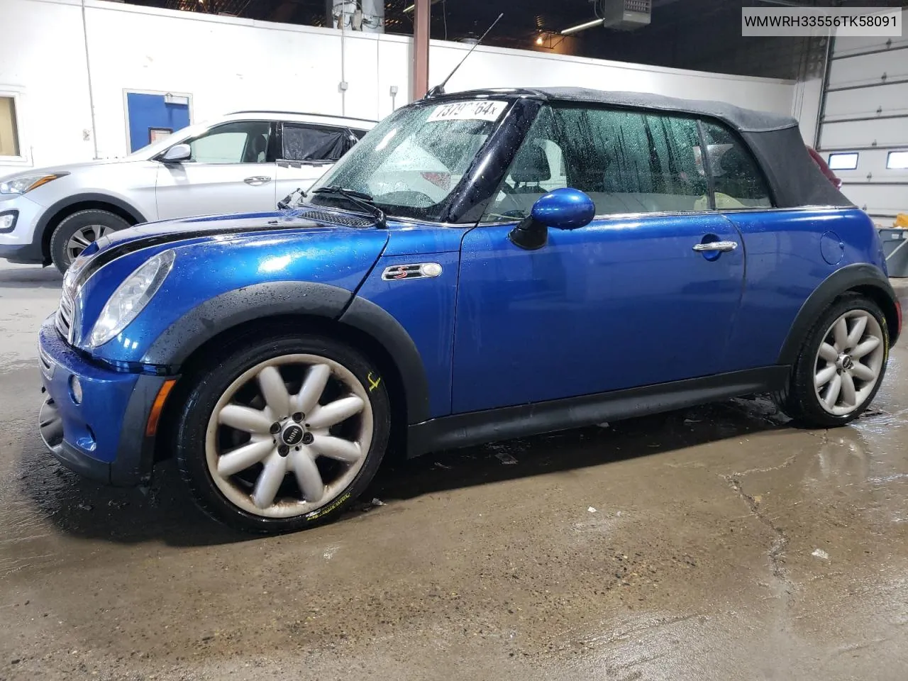 2006 Mini Cooper S VIN: WMWRH33556TK58091 Lot: 73792464