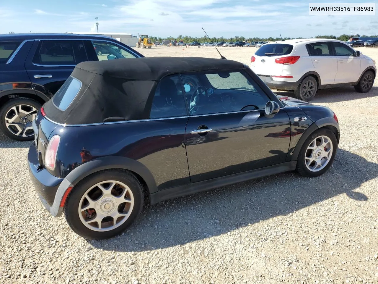 2006 Mini Cooper S VIN: WMWRH33516TF86983 Lot: 73949204