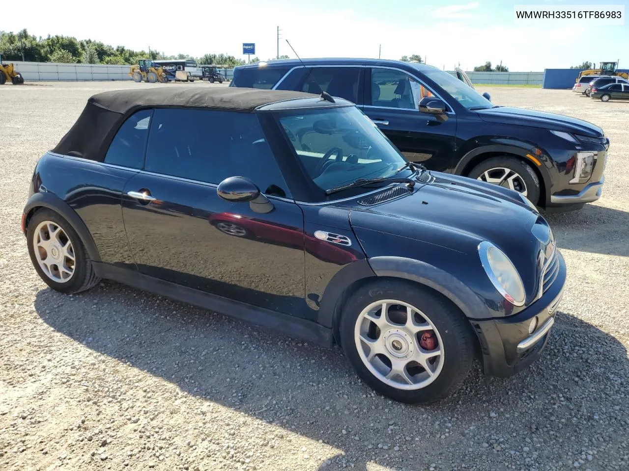 2006 Mini Cooper S VIN: WMWRH33516TF86983 Lot: 73949204