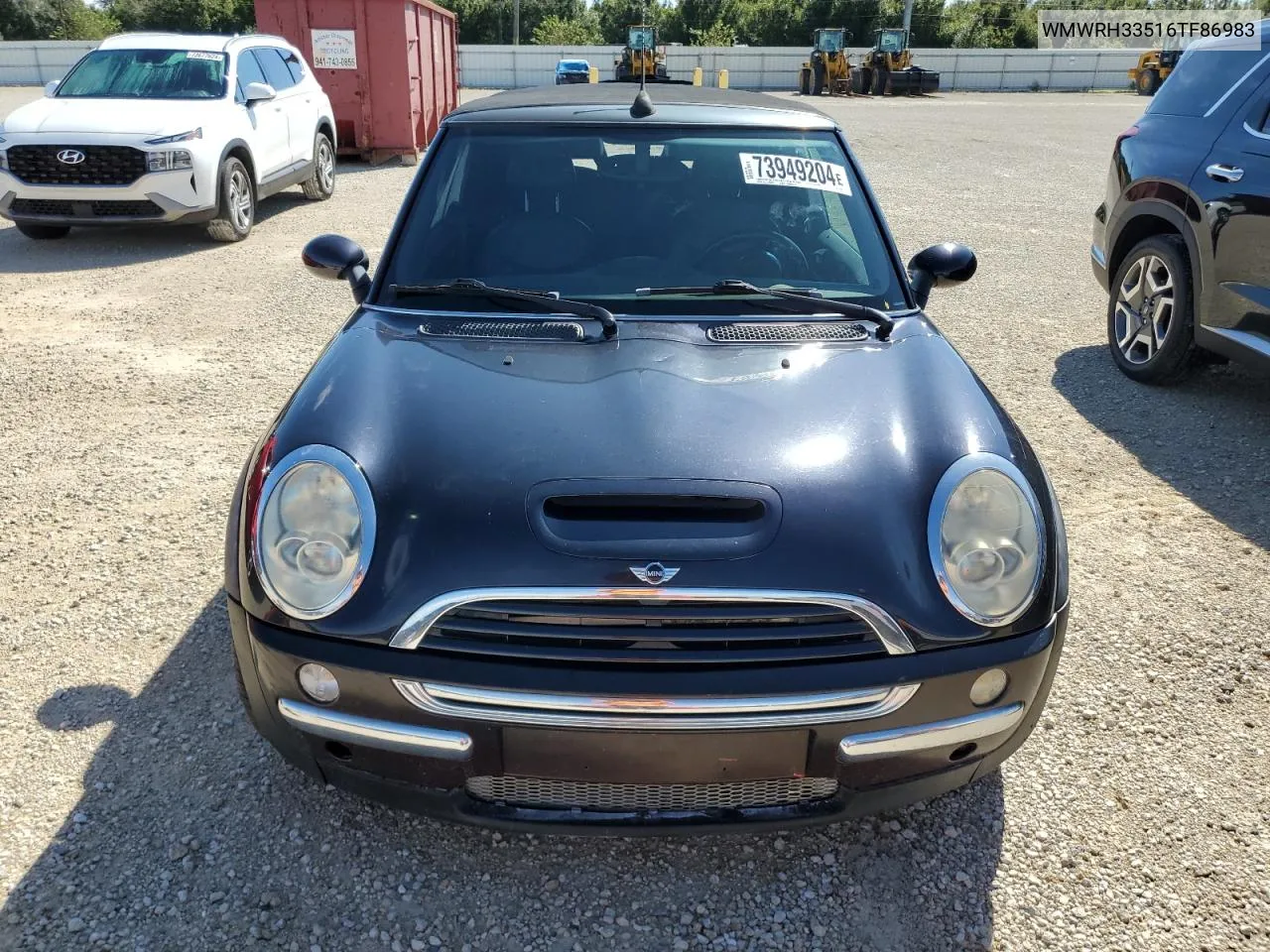 2006 Mini Cooper S VIN: WMWRH33516TF86983 Lot: 73949204