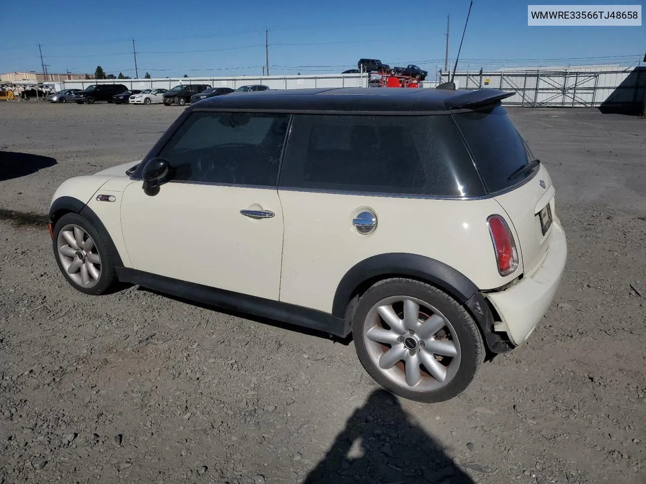 2006 Mini Cooper S VIN: WMWRE33566TJ48658 Lot: 74066284