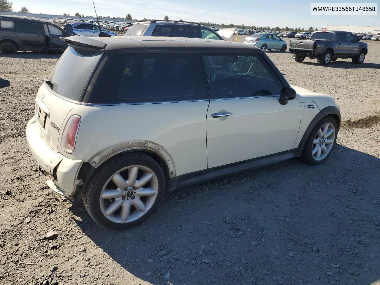 2006 Mini Cooper S VIN: WMWRE33566TJ48658 Lot: 74066284