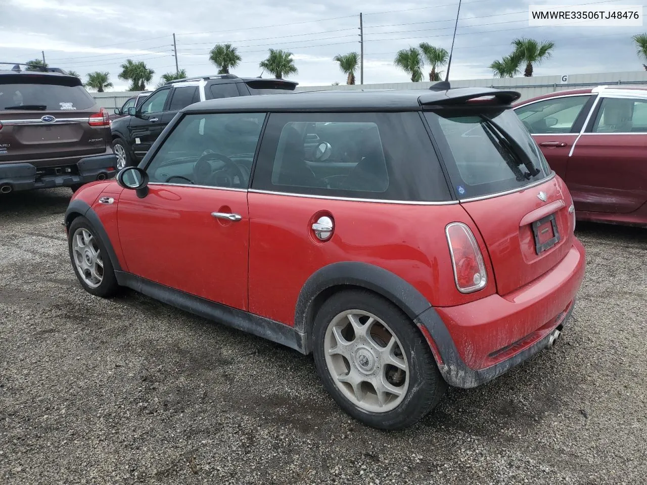 2006 Mini Cooper S VIN: WMWRE33506TJ48476 Lot: 74864684