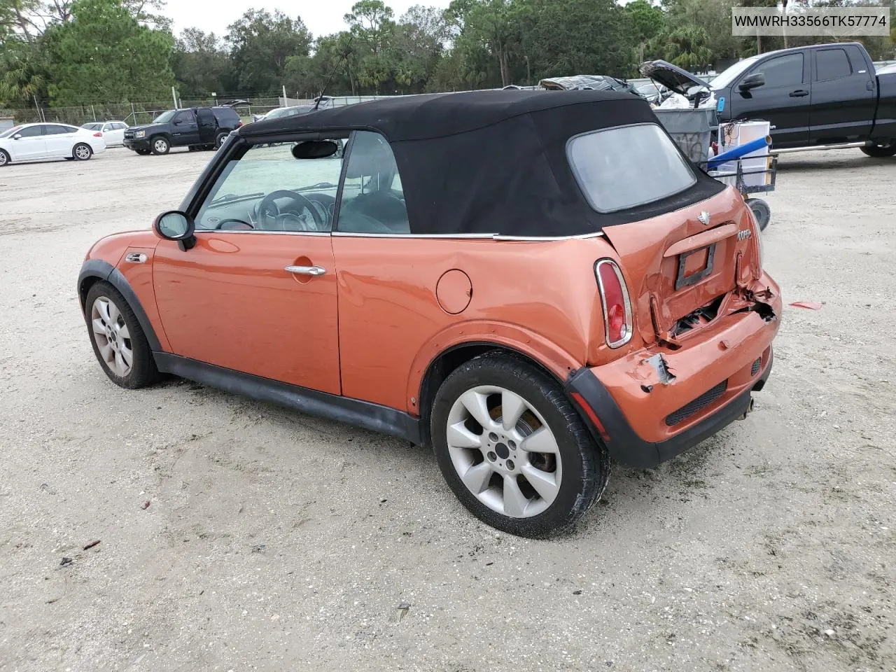 2006 Mini Cooper S VIN: WMWRH33566TK57774 Lot: 75116134