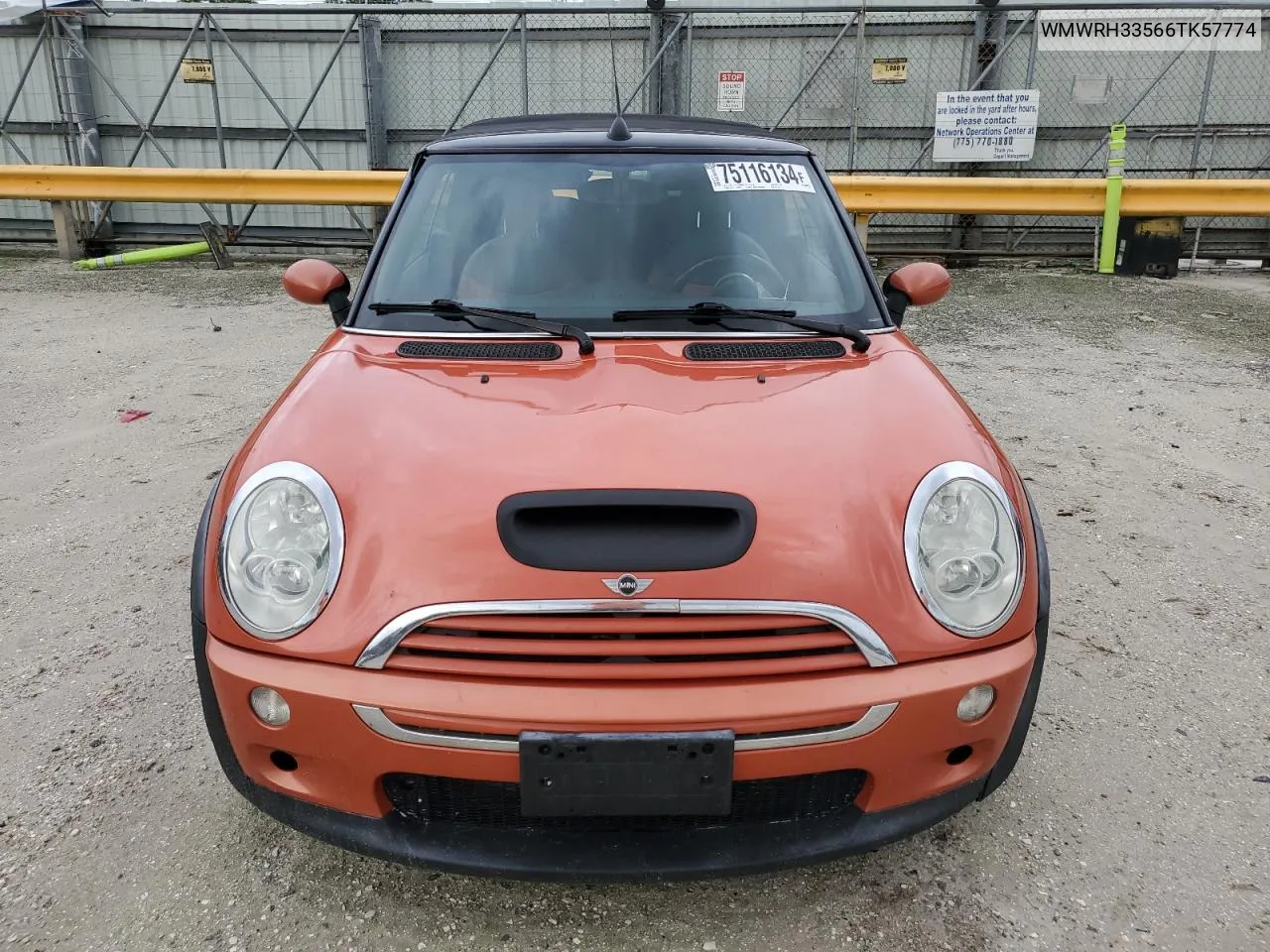 2006 Mini Cooper S VIN: WMWRH33566TK57774 Lot: 75116134