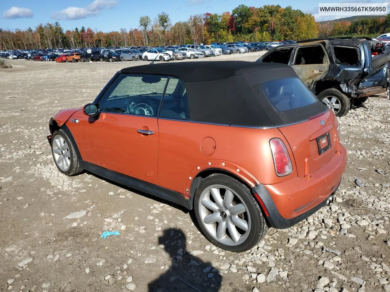 2006 Mini Cooper S VIN: WMWRH33566TK56950 Lot: 75272424