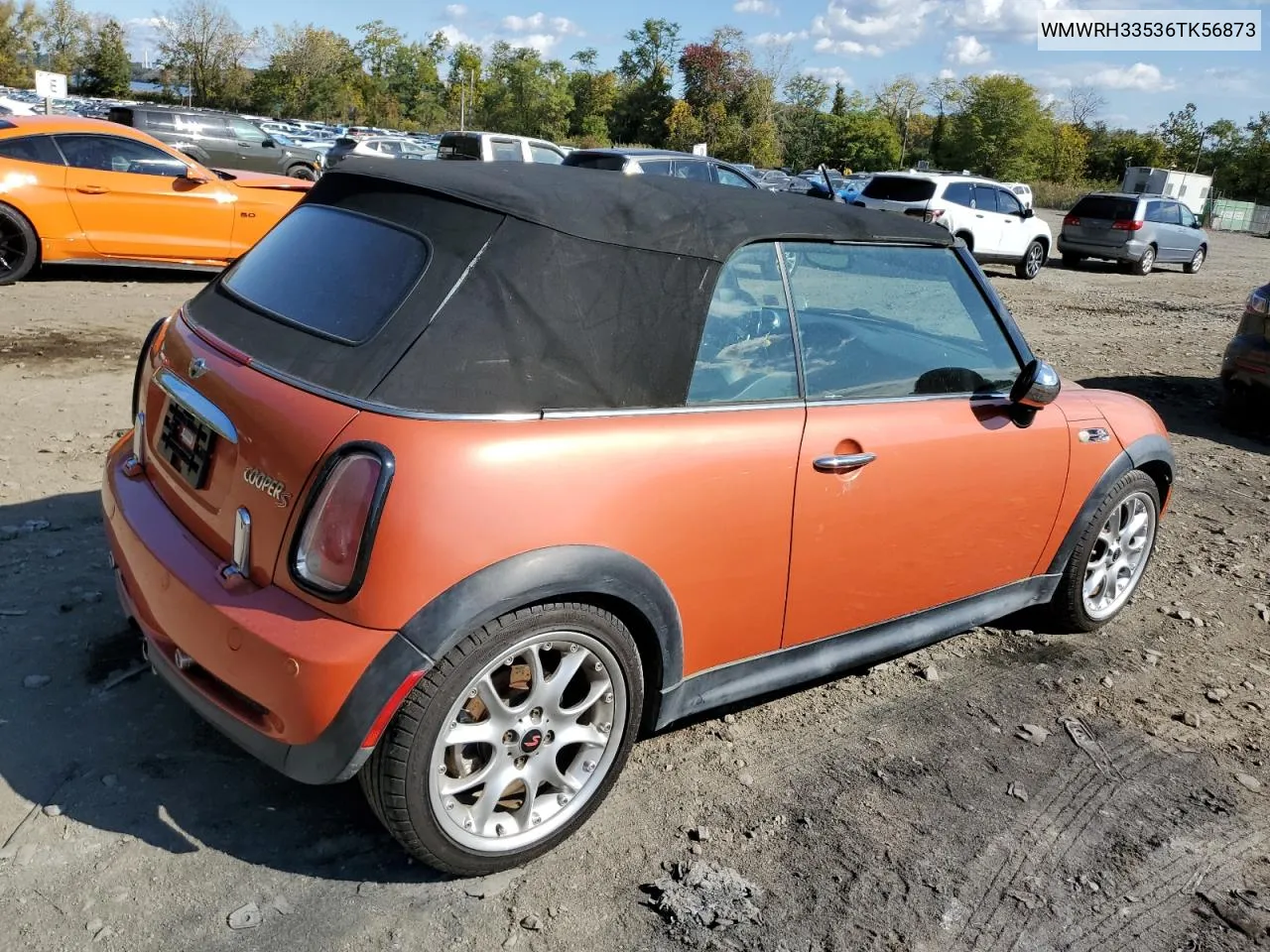 2006 Mini Cooper S VIN: WMWRH33536TK56873 Lot: 75599864