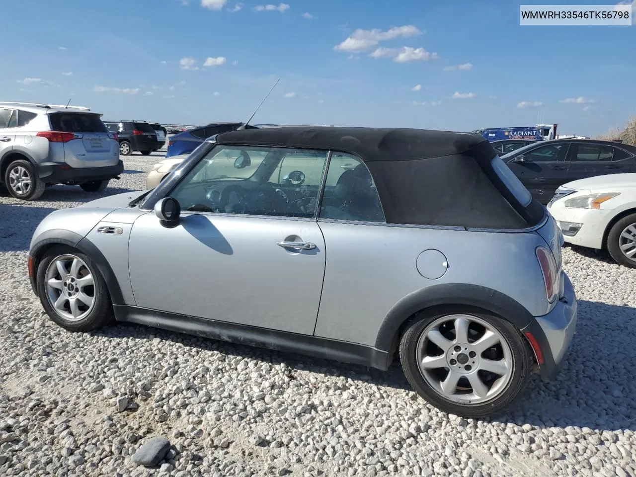 2006 Mini Cooper S VIN: WMWRH33546TK56798 Lot: 77466414