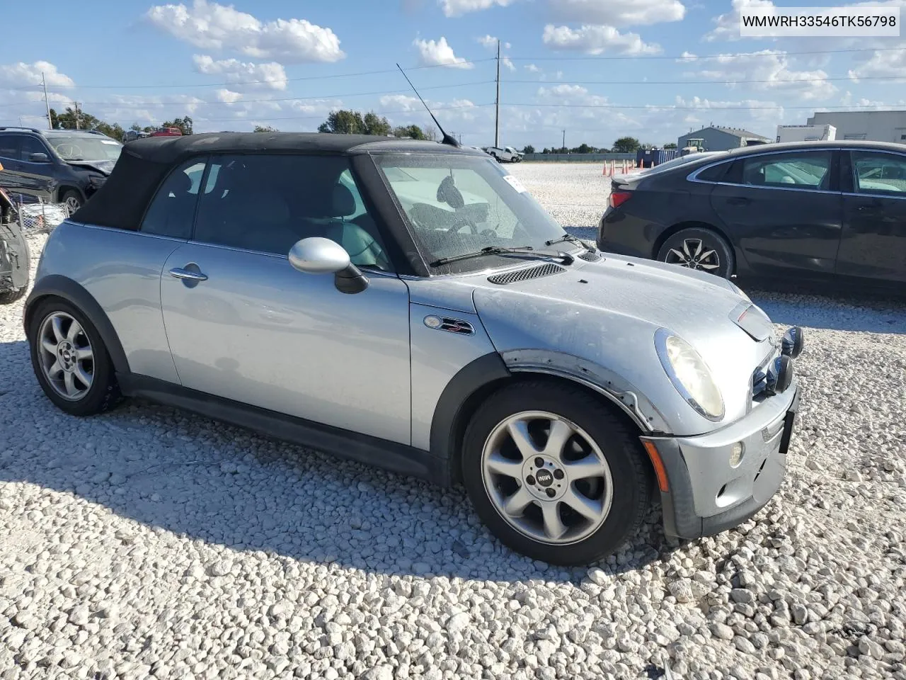 2006 Mini Cooper S VIN: WMWRH33546TK56798 Lot: 77466414