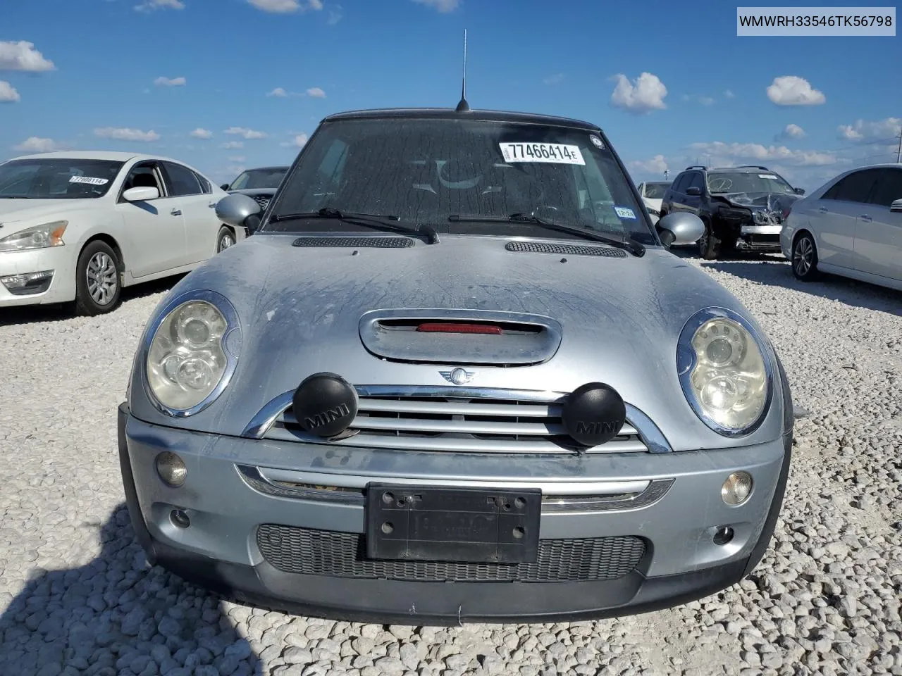 2006 Mini Cooper S VIN: WMWRH33546TK56798 Lot: 77466414