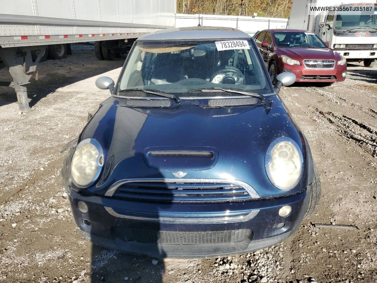 2006 Mini Cooper S VIN: WMWRE33556TJ35187 Lot: 78328494