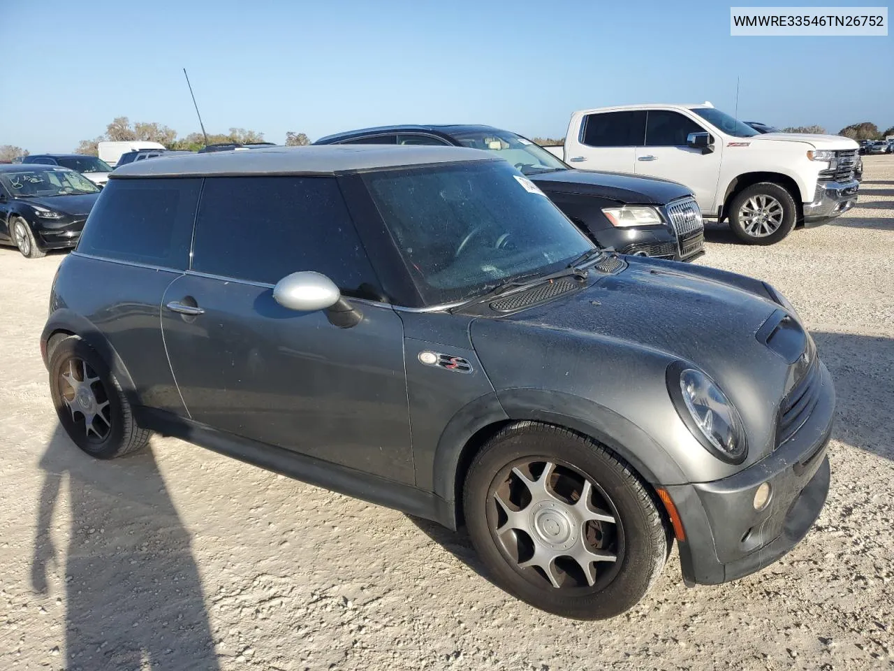 2006 Mini Cooper S VIN: WMWRE33546TN26752 Lot: 78448904