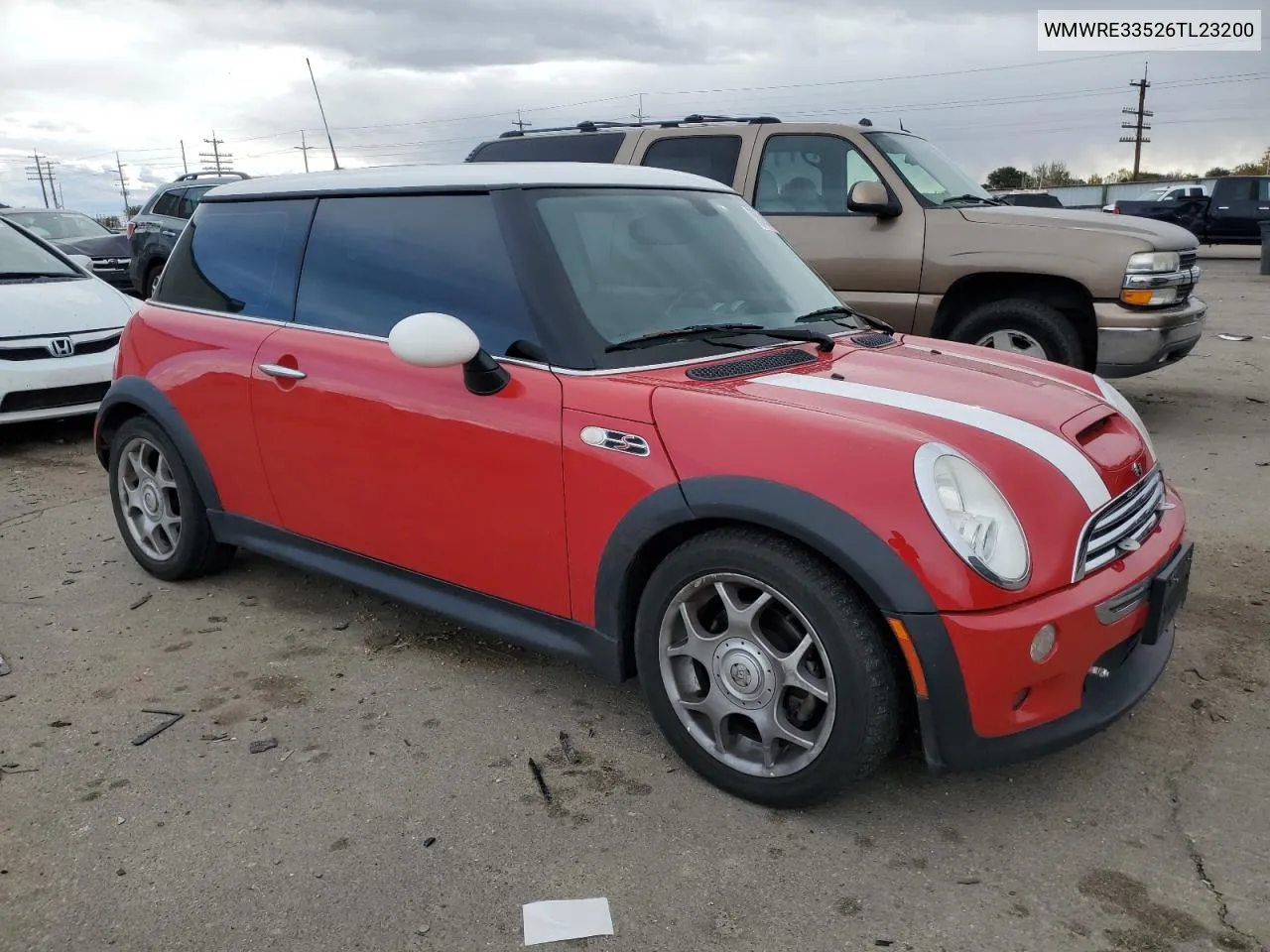 2006 Mini Cooper S VIN: WMWRE33526TL23200 Lot: 78691004