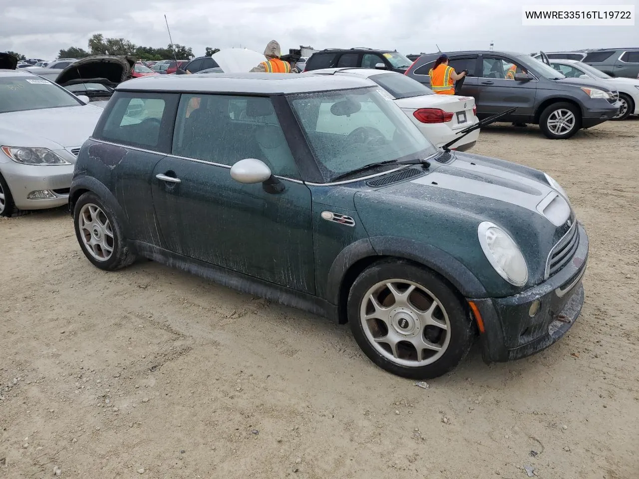 2006 Mini Cooper S VIN: WMWRE33516TL19722 Lot: 79487734