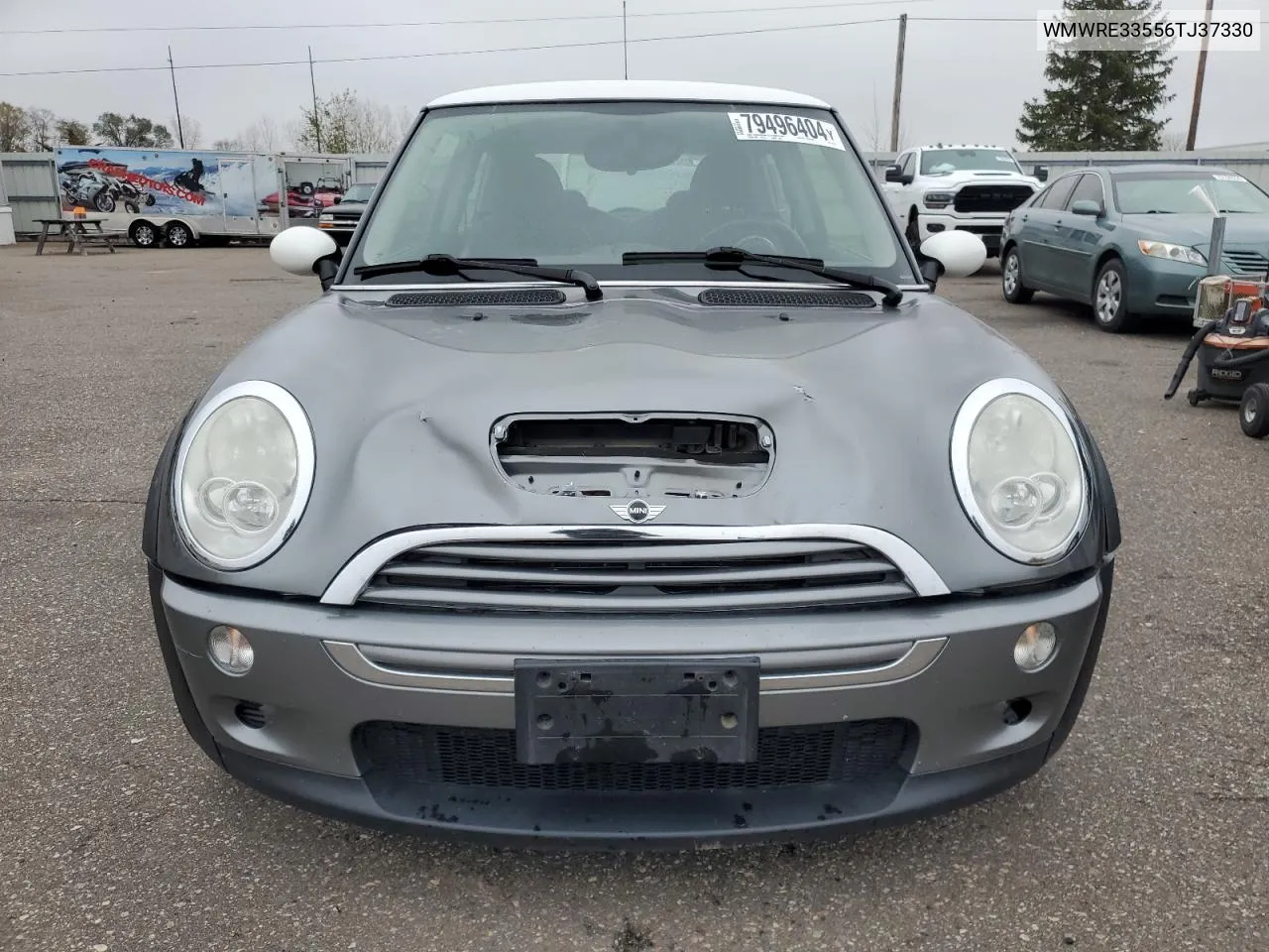 2006 Mini Cooper S VIN: WMWRE33556TJ37330 Lot: 79496404