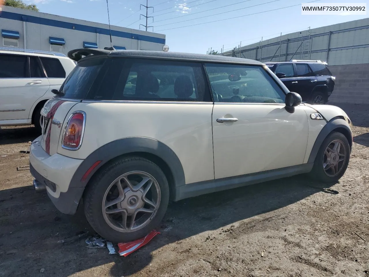 2007 Mini Cooper S VIN: WMWMF73507TV30992 Lot: 64043604