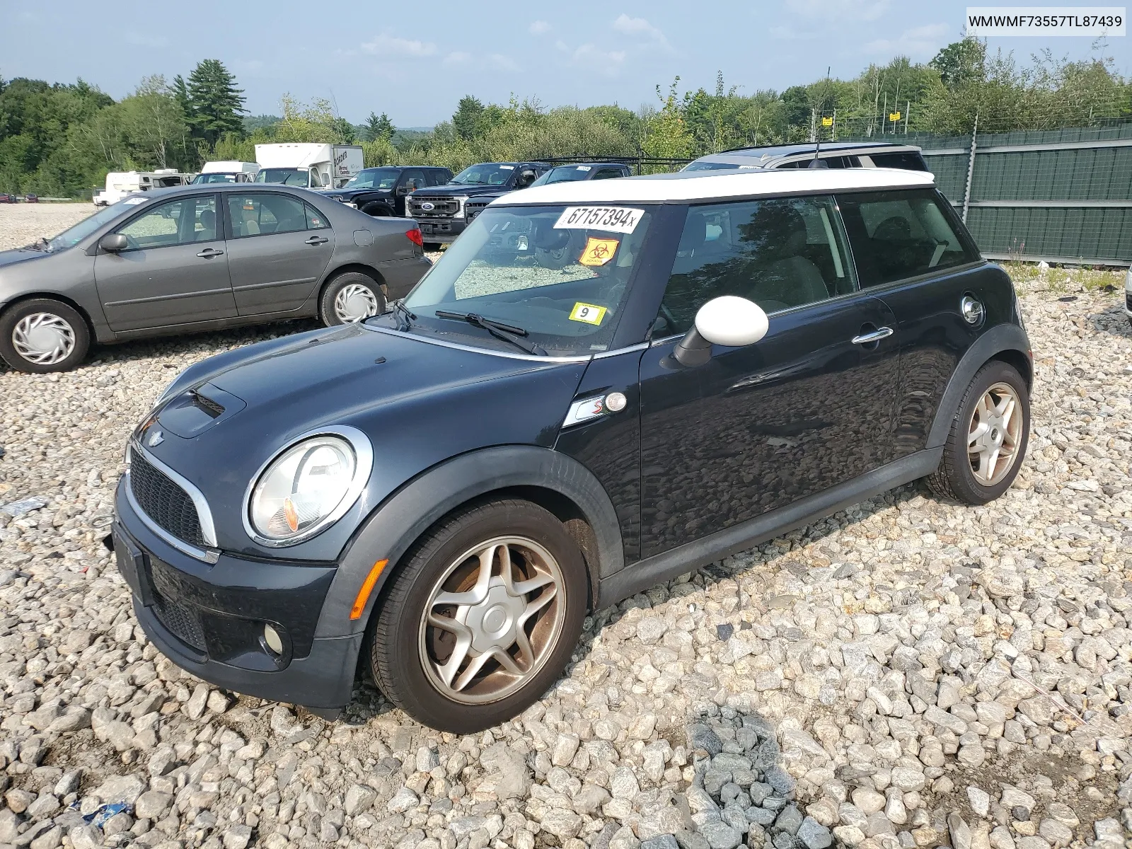 2007 Mini Cooper S VIN: WMWMF73557TL87439 Lot: 67157394