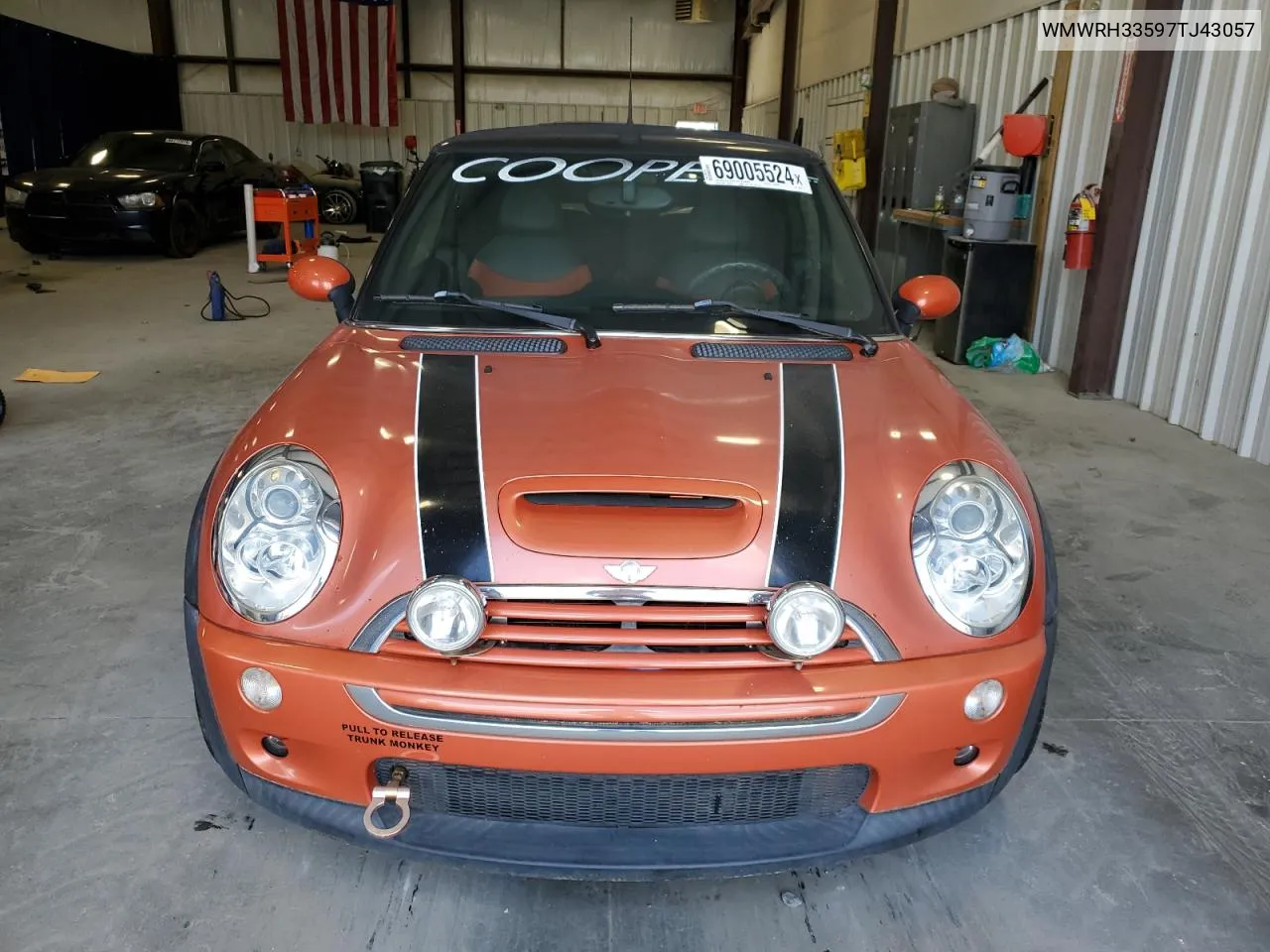 WMWRH33597TJ43057 2007 Mini Cooper S