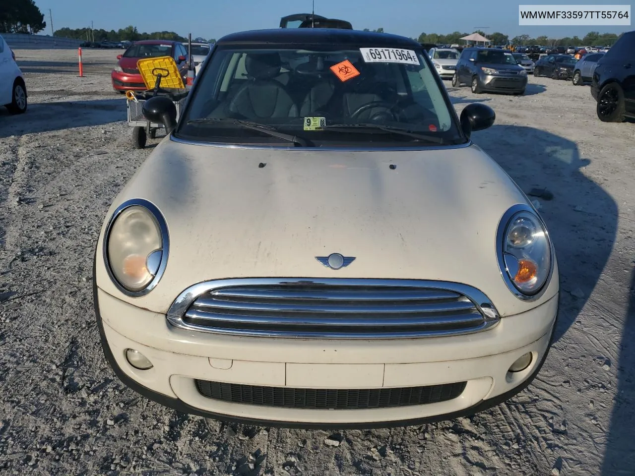 2007 Mini Cooper VIN: WMWMF33597TT55764 Lot: 69171964