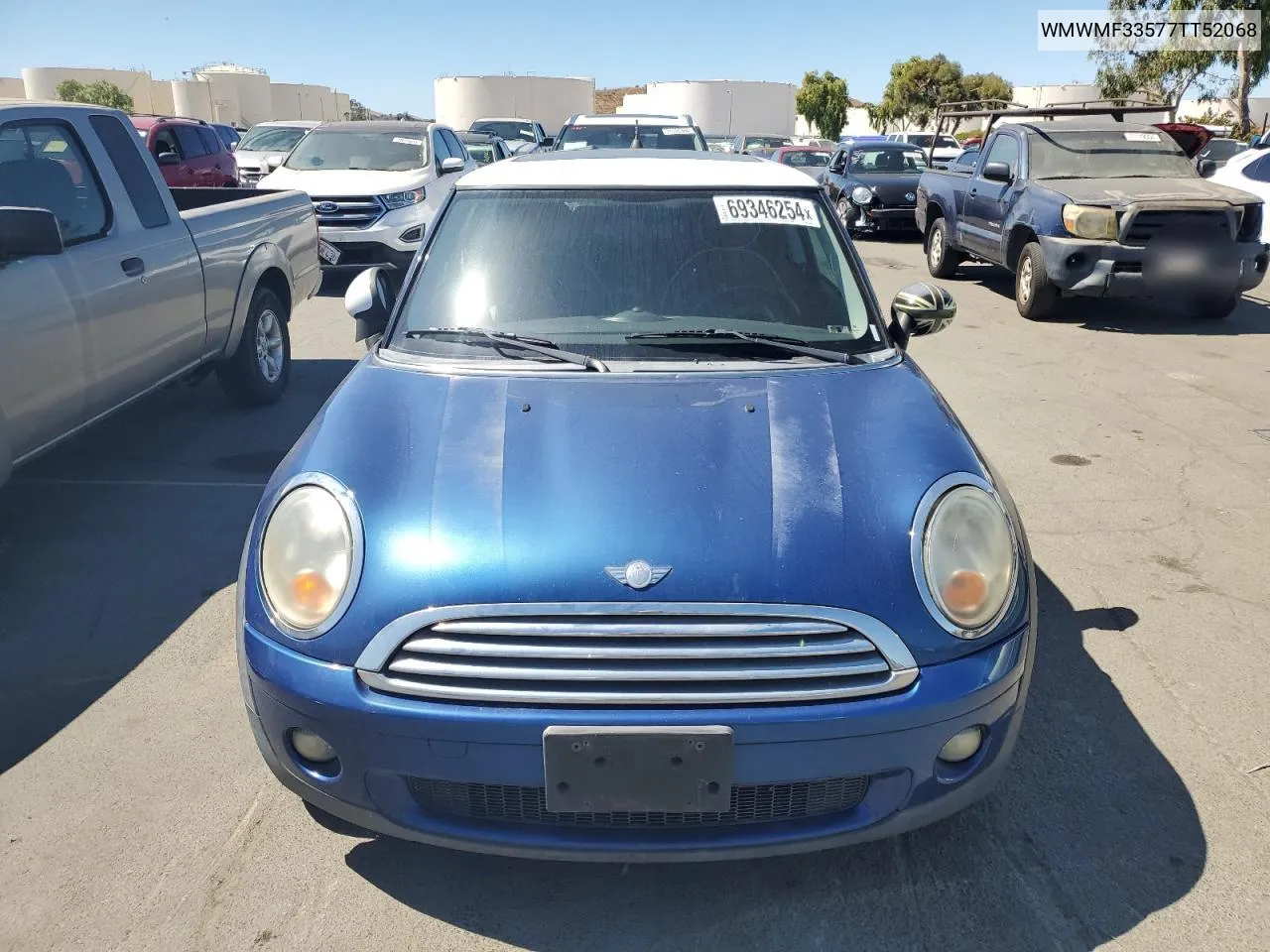 2007 Mini Cooper VIN: WMWMF33577TT52068 Lot: 69346254