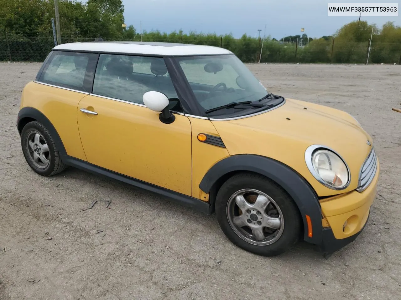 2007 Mini Cooper VIN: WMWMF33557TT53963 Lot: 69591934