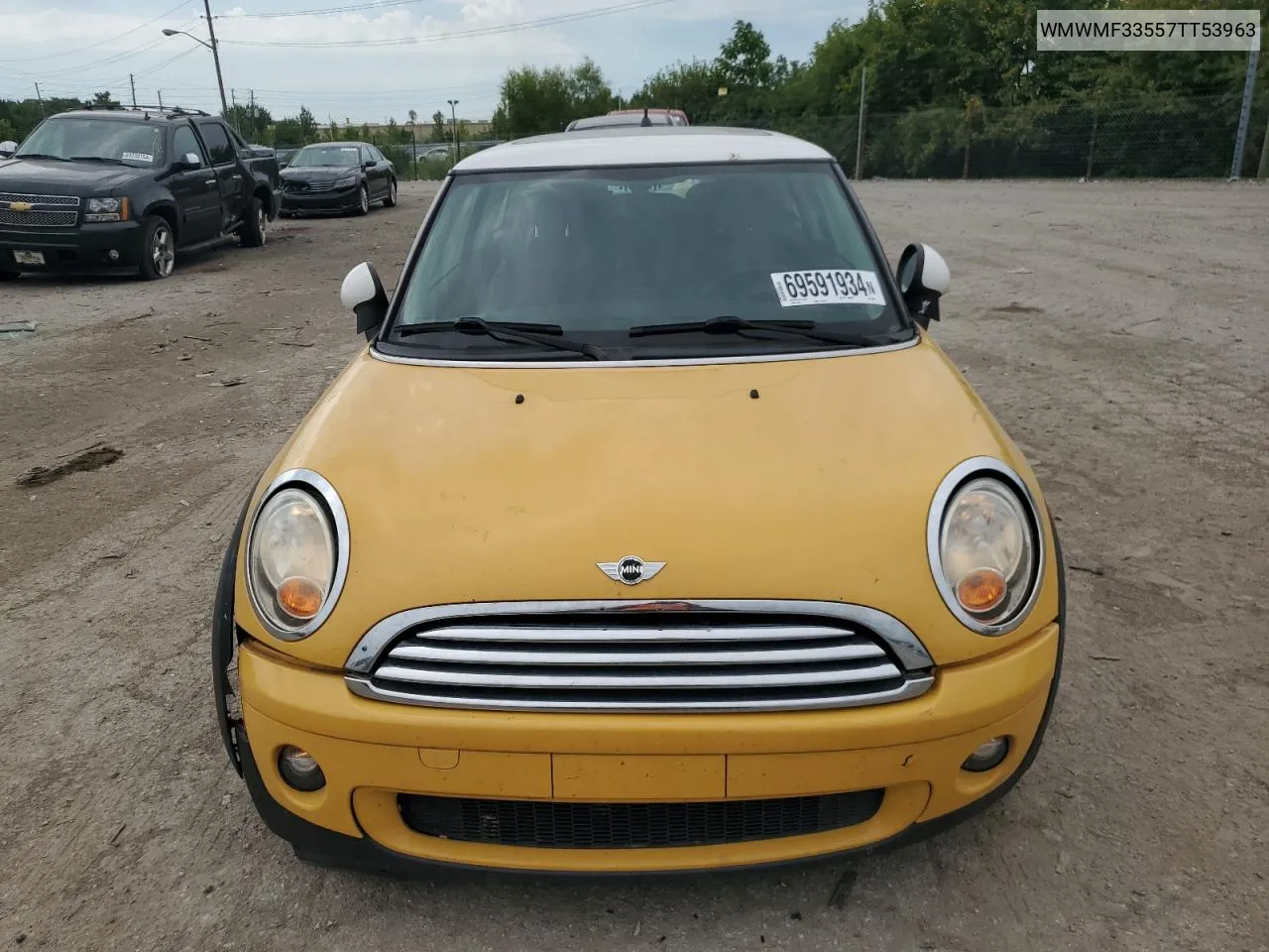 2007 Mini Cooper VIN: WMWMF33557TT53963 Lot: 69591934